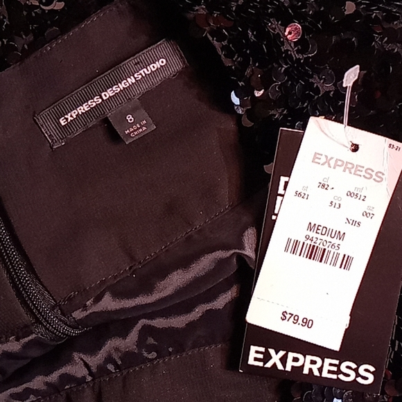 Express Sequence  Skirt - Picture 4 of 4